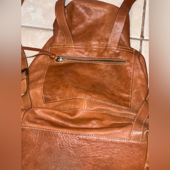 Sundance Italian Leather Backpack - Picture 10 of 13